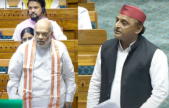 વક્ફ બિલ: અખિલેશ યાદવ પર બરાબરના વિફર્યા અમિત શાહ, કહ્યું- ગોળગોળ વાતો નહીં કરવાની