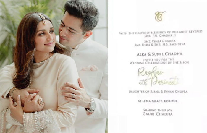 ‘A Pearl White Indian wedding’: Parineeti and Raghav’s big day invite goes viral