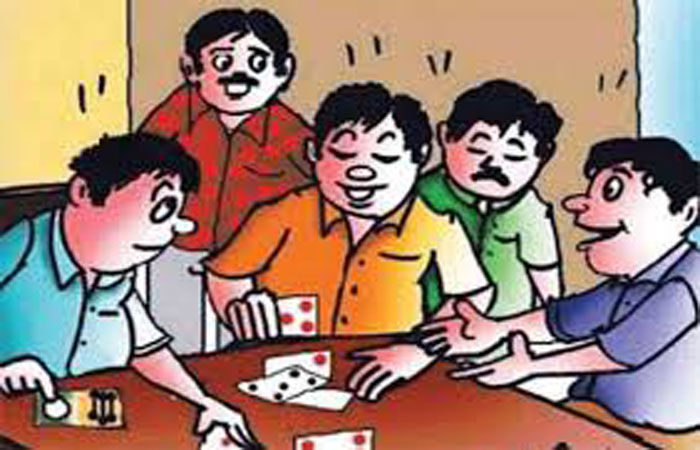 રોકડ 10 હજાર સહિત જુગારનું સાહિત્ય કબજે, પાંચ શખ્સ સામે ફરિયાદ નોંધાઇ