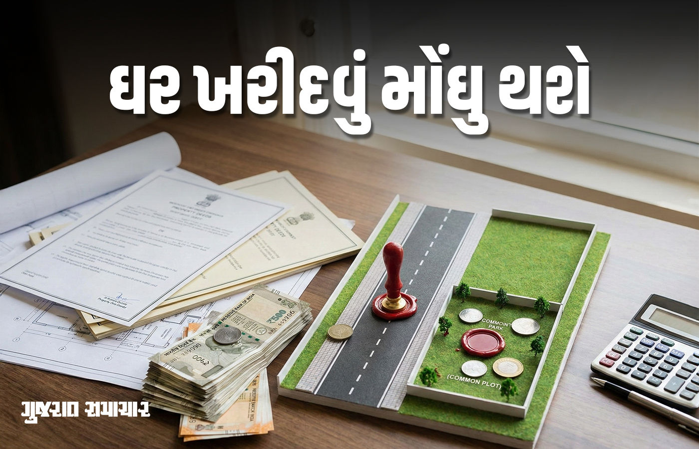 હવે દસ્તાવેજની કિંમત 30-40% વધશે, મિલકત ખરીદનારે રોડ-કોમન પ્લોટ પર સ્ટેમ્પ ડ્યૂટી ચૂકવવી પડશે