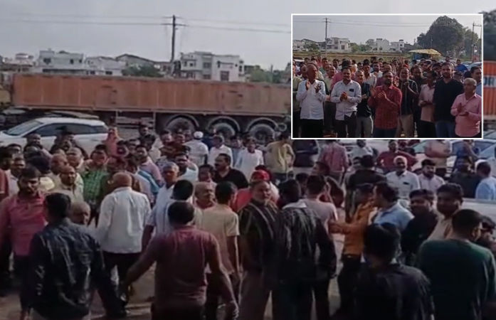હિંમતનગરમાં ભાજપના સ્નેહ મિલન કાર્યક્રમમાં ખેડૂતોનો હલ્લાબોલ, કાર્યકર્તા ભાગ્યા, સ્થળ બદલવું પડ્યું