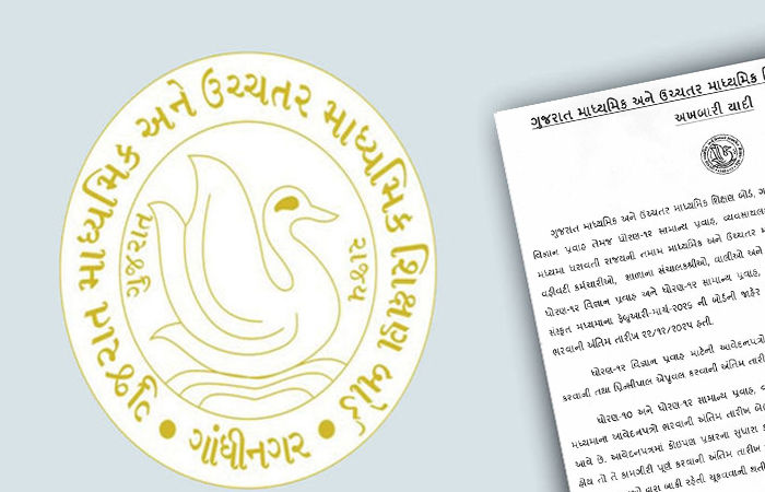 ધોરણ 10-12 બોર્ડ પરીક્ષાના ફોર્મ ભરવાની તારીખ લંબાવાઈ, જાણો અરજી કરવાની છેલ્લી તારીખ