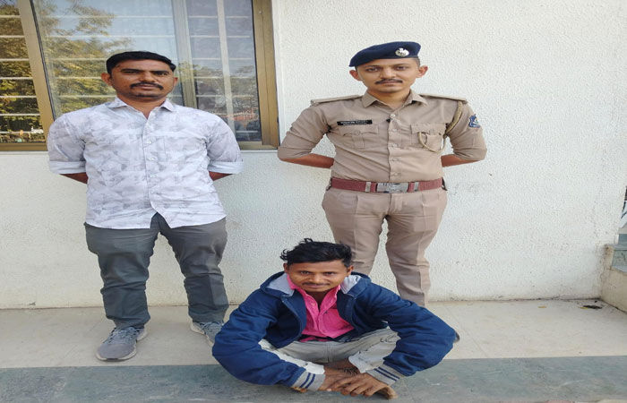 સગીરાના અપહરણના ગુનામાં 6 મહિનાથી ફરાર આરોપી ઝડપ્યો