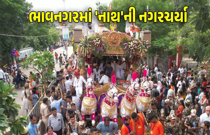 ભાવેણાંની ભક્તિના ભવસાગરમાં ભાવથી ભીંજાયા જગન્નાથ ભગવાન