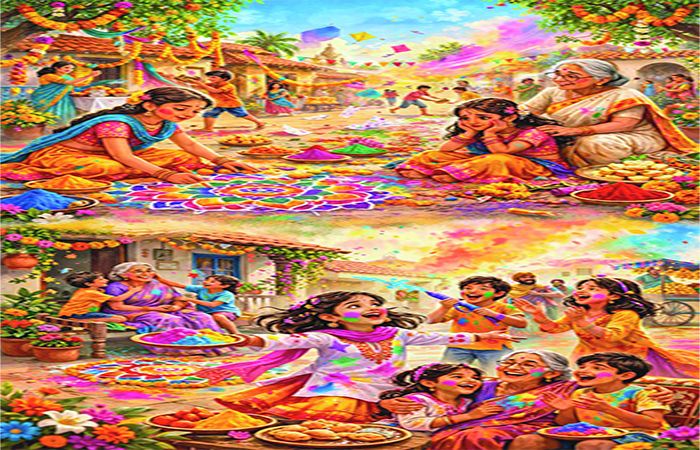 Achu's Colors of Holi