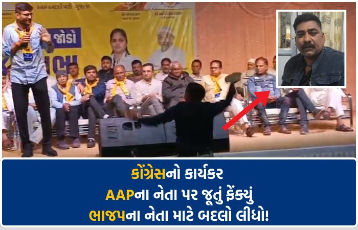 'વસવસો રહી ગયો હતો..', ગોપાલ ઈટાલિયા પર જૂતું ફેંકનારે હુમલો કરવાનું કારણ જણાવ્યું