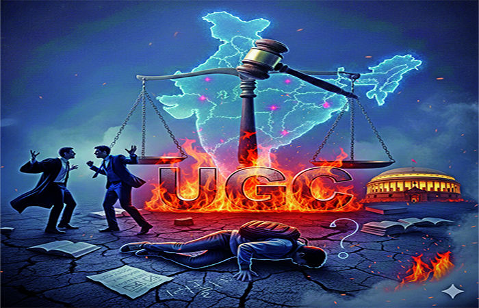 UGCનું ઉઈ ઉઈ : ન્યાયને સ્થાને બદલો? થોટબેંકને બદલે વોટબેંક?