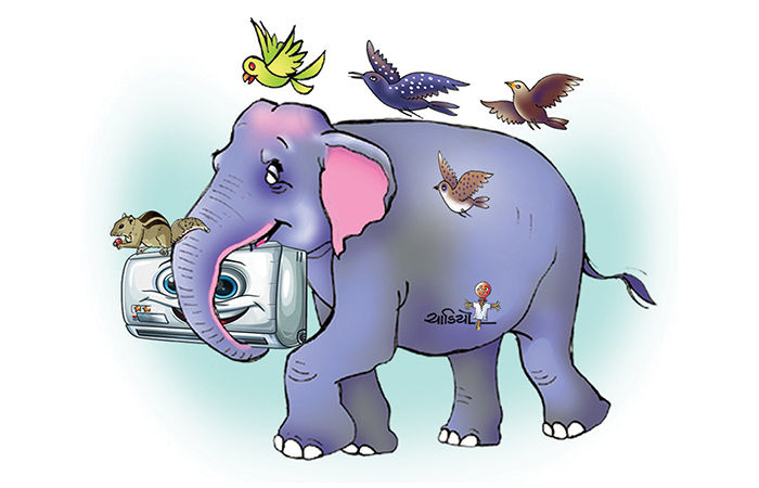 ચકીબેનનું એ.સી. !                                          .