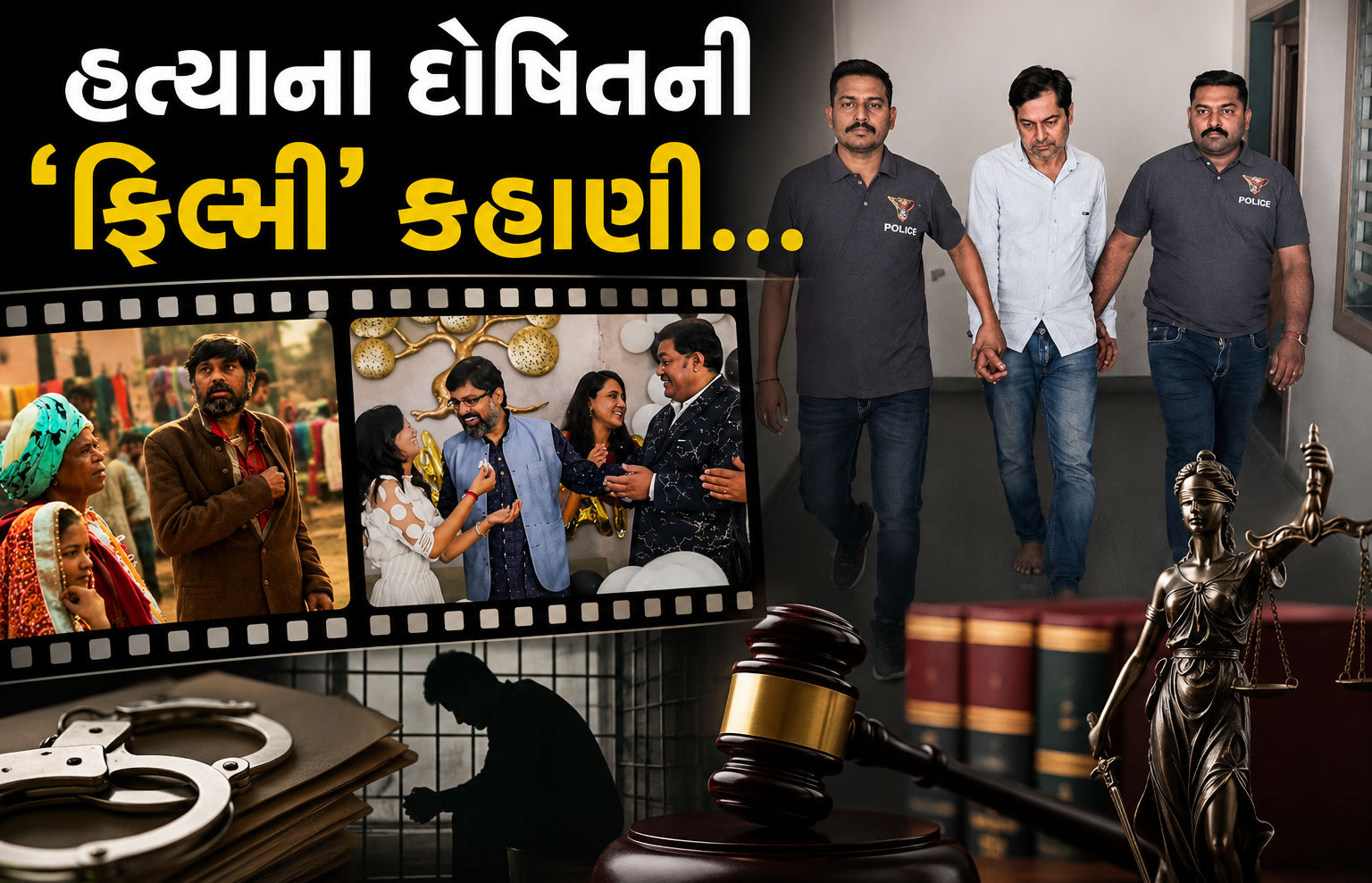 વકીલાત, પત્રકારત્વ અને પછી બોલિવૂડમાં એક્ટિંગ... જાણો હત્યાનો ફરાર કેદી 12 વર્ષે અમદાવાદથી કેવી રીતે ઝડપાયો