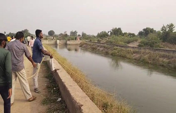 ધ્રાંગધ્રાના જસમતપુર ગામમાં પિતાએ 8 વર્ષના પુત્ર સાથે કેનાલમાં મોતની છલાંગ લગાવી