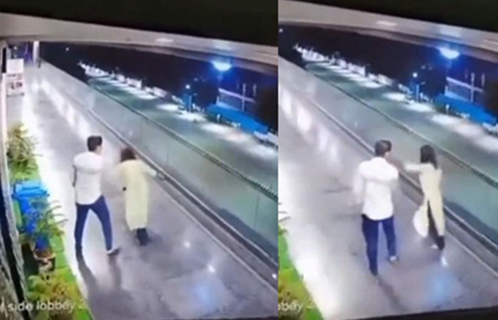 Caught on camera: Man assaults woman in Ahmedabad; booked