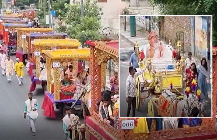 અમદાવાદમાં એકસાથે 885 ભાવિકોની માસક્ષમણ તપશ્ચર્યા, આજે વરઘોડો કઢાયો, કાલે રિવરફ્રન્ટ પર પારણાં