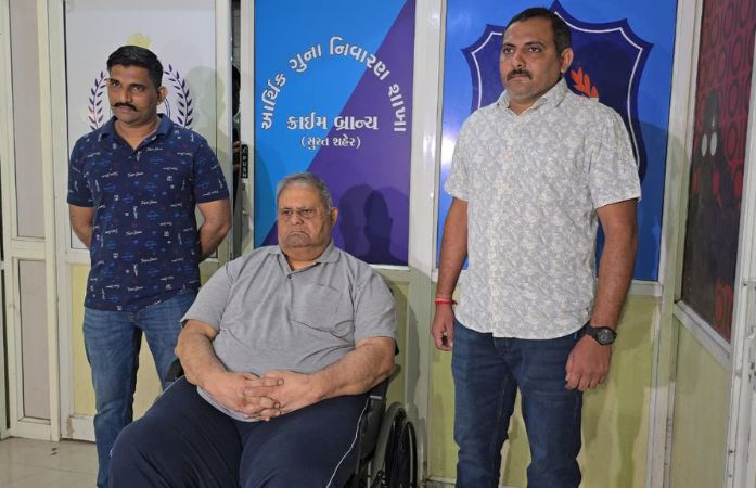 કરોડોની ઠગાઈ અને વિશ્વાસઘાતના કેસમાં સુરત ડિસ્ટ્રિક્ટ ક્રિકેટ એસોસિયેશનના પ્રમુખની ધરપકડ