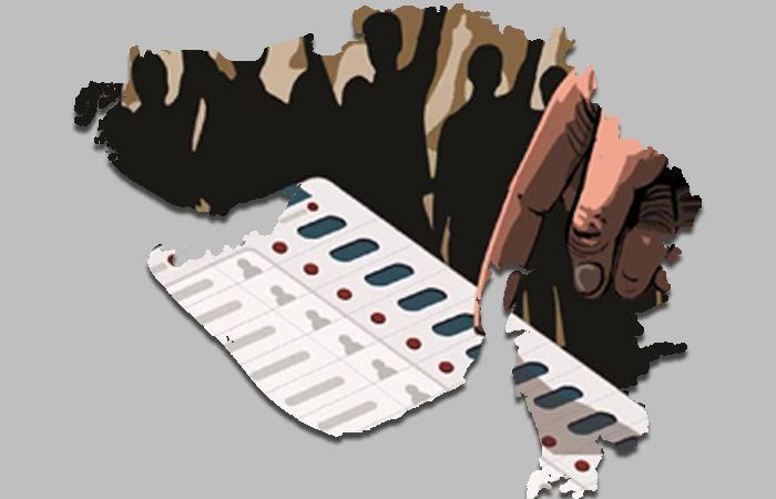 Gujarat records 9.87% voting till 9 am