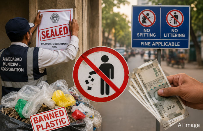 Ahmedabad residents paid ₹21 crore in fines for littering, spitting in 16 months