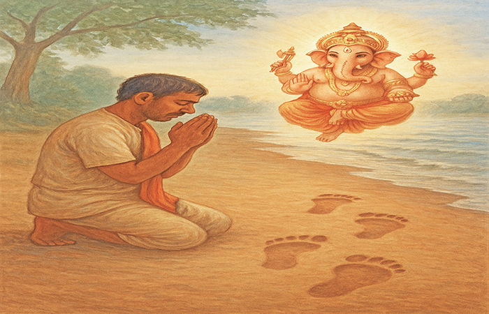The Footprints of Bappa                                   .