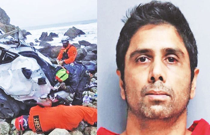 No jail time for Indian-American doctor who drove family off cliff