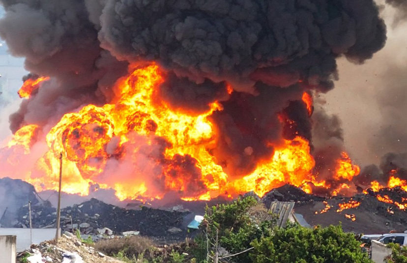Soap factory in Gujarat’s Deesa gutted in fire, no casualties reported