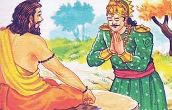 જેની ઈચ્છા મોટી તે મોટો ભિખારી                                 .