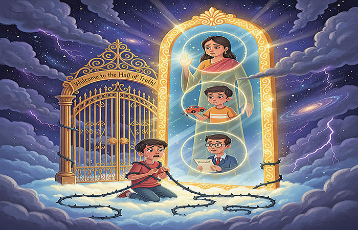 The mirror of Lies                                      .