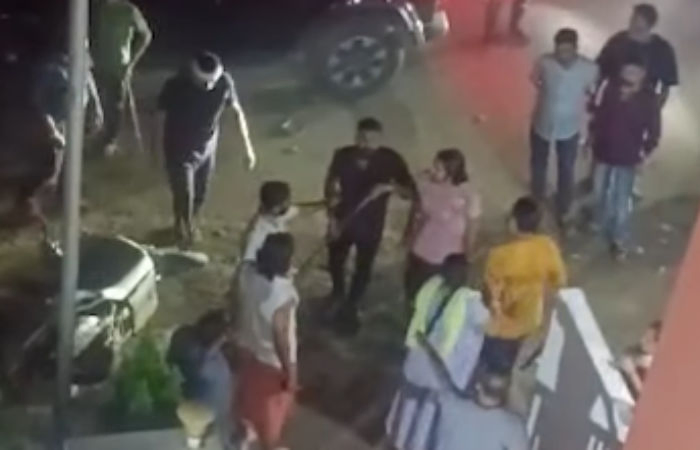 Dispute between neighbours over firecrackers in Narol turns violent