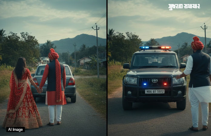 દાદરા નગર હવેલી: દિગ્ગજ રાજકીય નેતાની પુત્રીએ પરિણીત યુટ્યુબર સાથે કર્યા લગ્ન, વીડિયો જાહેર કરી સુરક્ષા માંગી