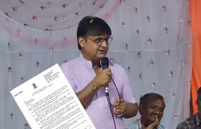 BJP’s Jawahar Chavda writes to PM, accuses Kirit Patel of ‘lust for power’