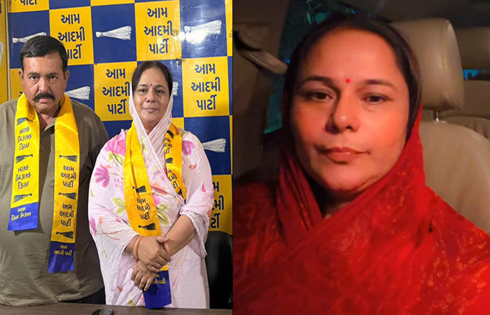 રાજકોટ: સ્થાનિક સ્વરાજ્યની ચૂંટણી પહેલા ક્ષત્રિય આંદોલનનો જાણીતો ચહેરો પદ્મિનીબા વાળા આમ આદમી પાર્ટીમાં જોડાયા
