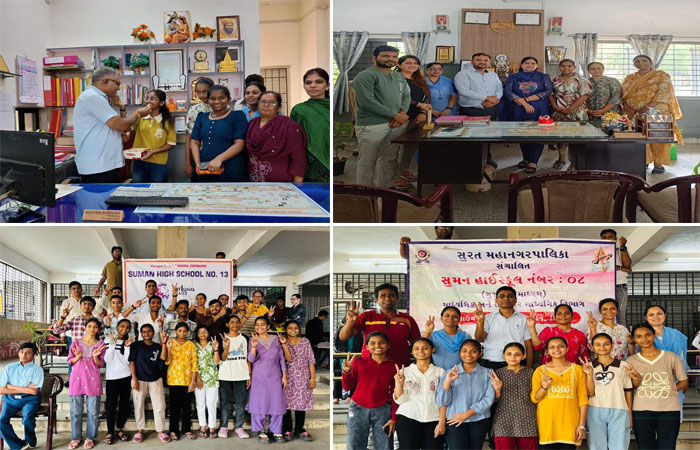 ગરીબ મધ્યમ વર્ગના લોકો માટે સુમન સ્કૂલ આર્શીવાદરૂપ : સુરત પાલિકા સંચાલિત સુમન સ્કૂલમાં ધોરણ 10 નું પરિણામ 92.60 ટકા
