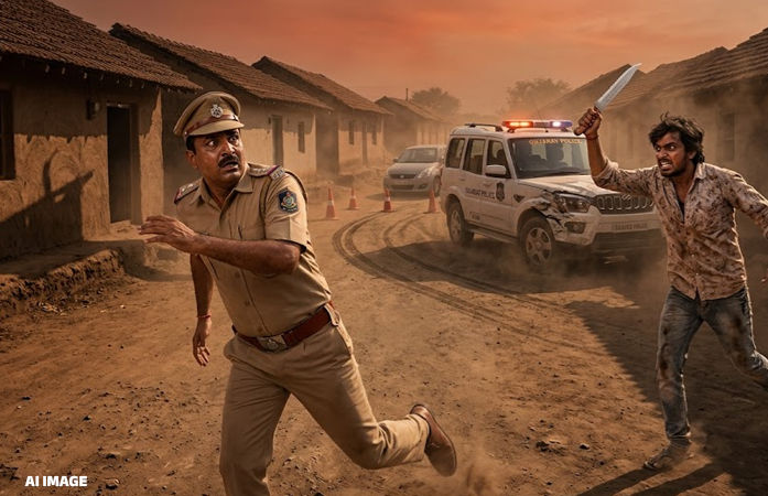 અમદાવાદમાં ક્રાઈમ બ્રાન્ચના PSI પર છરીના ઘા ઝીંક્યા, એમડી ડ્રગ્સ વેચનારા પર દરોડા વચ્ચે બની ઘટના