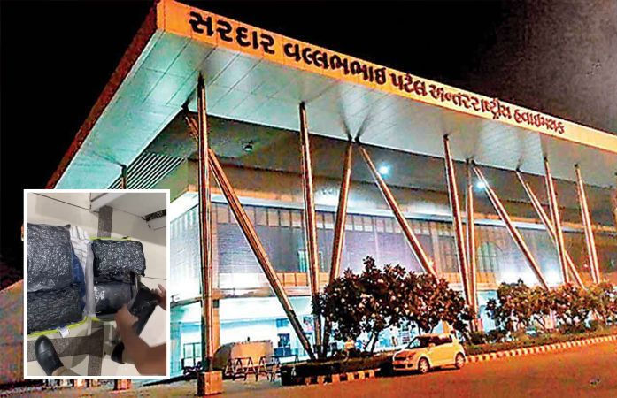 અમદાવાદ એરપોર્ટ પર બેંગકોકથી લાવવામાં આવેલો 6 કિલો ગાંજો ઝડપાયો, એકની ધરપકડ