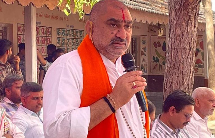 ભાજપના ધારાસભ્ય શંભુનાથ સરકારી બાંધકામમાં હપ્તા લે છે, પૂર્વ જિલ્લા ભાજપ પ્રમુખનો આરોપ