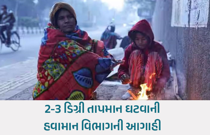 રાજ્યમાં બેવડી ઋતુનો અનુભવ: નલિયા 16.2 ડિગ્રી સાથે સૌથી ઠંડુ, ભુજ 34.5 ડિગ્રી સાથે ગરમ મથક