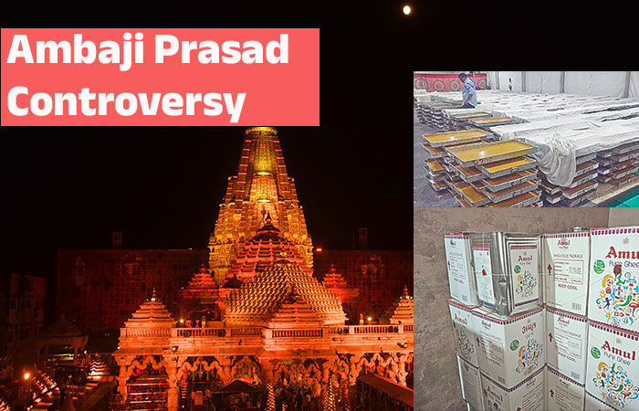 Ambaji prasad row: Vegetable oil used instead of ghee