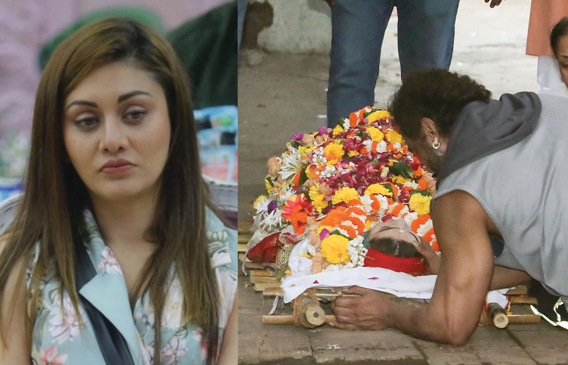 VIDEO : શેફાલીની અસ્થિઓને ગળે લગાવી ધ્રુસકે ધ્રુસકે રડ્યો પતિ પરાગ ત્યાગી, જુહુમાં કરાયું વિસર્જન