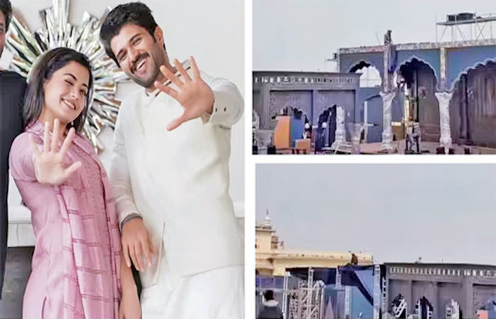 ઉદયપુરમાં રશ્મિકા-વિજયનાં લગ્નની તૈયારીઓ શરૂ થઈ ગયાનો દાવો