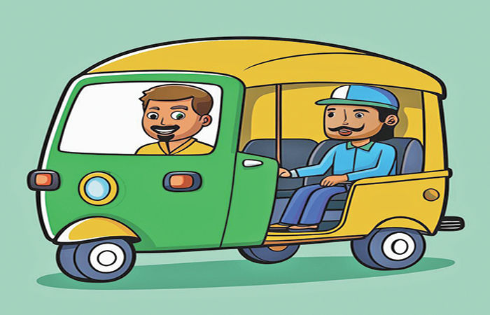શેર-એ-રિક્ષા અને શેર-એ-ભિક્ષા
