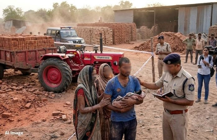 અમદાવાદ: ઈંટોના ભઠ્ઠા પર ટ્રેક્ટર ચાલકની બેદરકારીએ દોઢ વર્ષના માસૂમનો જીવ લીધો, અકસ્માત સર્જી ચાલક ફરાર