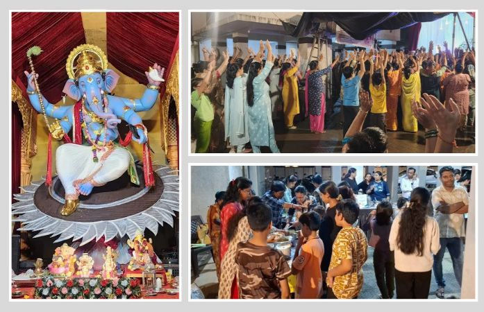 VIDEO: સુરતની સોસાયટીઓમાં લોકમાન્ય તિલકનો હેતુ સાર્થક: સમૂહ આરતી-ભોજન અને ફનફેરથી એકતાનો માહોલ છવાયો