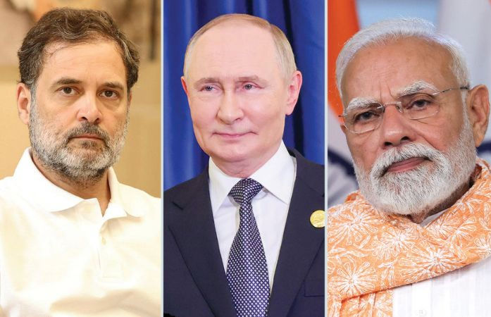 'વિદેશી મહેમાન આવે તો અમને મળવા નથી દેતા...' પુતિનના પ્રવાસ પહેલા રાહુલ ગાંધીનો આરોપ
