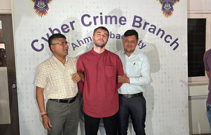 Russian cyber fraudster arrested in Ahmedabad: Gang linked to international scams