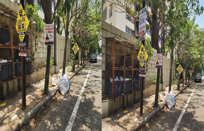 સુરતમાં સર્કલ અને ડિવાઈડર પર ગેરકાયદે બેનરનું જંગલ : 24 પોલીસ ફરિયાદ અને 51 હજારનો દંડ છતાં બેનર-હોર્ડિંગ્સનું સામ્રાજ્ય યથાવત