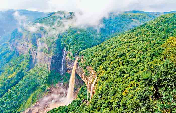 India's Tallest Waterfall: Nohkalikai Falls