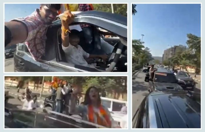 સુરતમાં ABVPના વિદ્યાર્થીઓને કાર રેલીમાં જોખમી રીતે સ્ટન્ટ્સ કરવા ભારે પડ્યા, પોલીસે કરી કાર્યવાહી