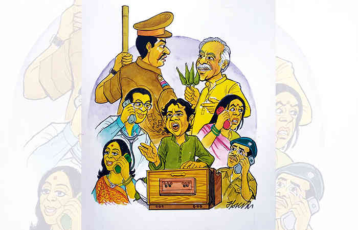 કોરોનાનો કપલ સંવાદ .