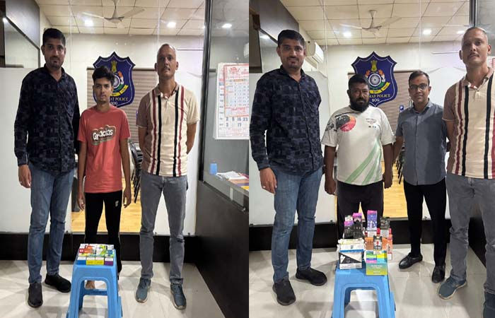 ભરૂચ એસઓજીના અલગ અલગ ત્રણ સ્થળોએ દરોડા: પ્રતિબંધિત ઈ સિગારેટનું વેચાણ કરતા ૩ વેપારી ઝડપાયા , ત્રણ ફરાર
