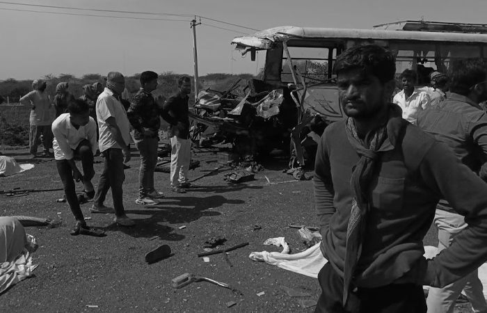 Collision between truck, private bus kills seven in Kutch