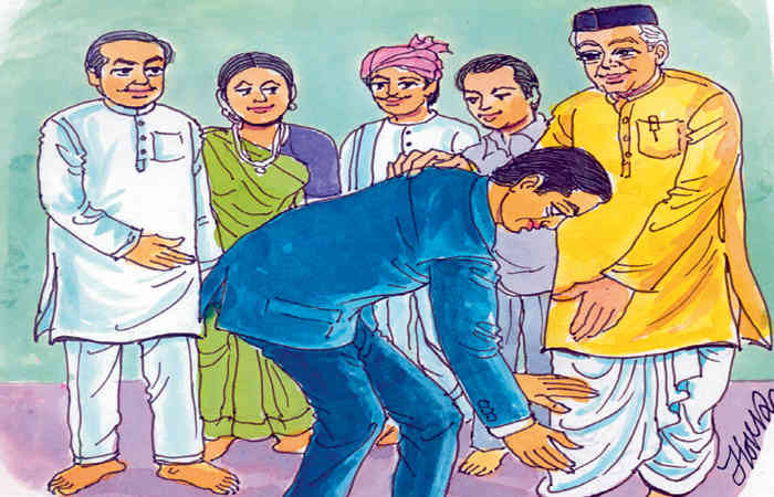 સાહેબ, તમે વાવેલો છોડ આજે તો ખૂબ મોટો અને સુગંધીદાર બની ગયો છે...!