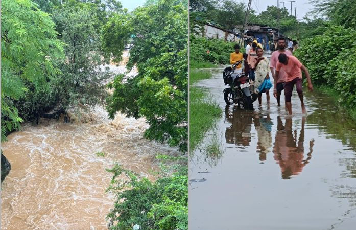 અંકલેશ્વરના ગ્રામ્ય વિસ્તારમાં નર્મદા નદીના પાણી ફરી વળ્યા, ખેડૂતે નુકસાન ભોગવવાનો વારો