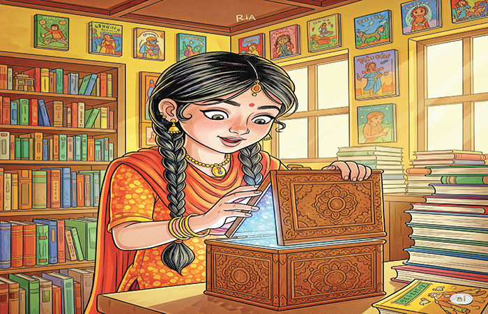 Ria's Village Library                            .